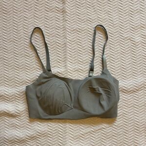 Calvin Klein Sage Green Seamless Bralette